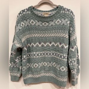 Vintage LL Bean Knitted Sweater